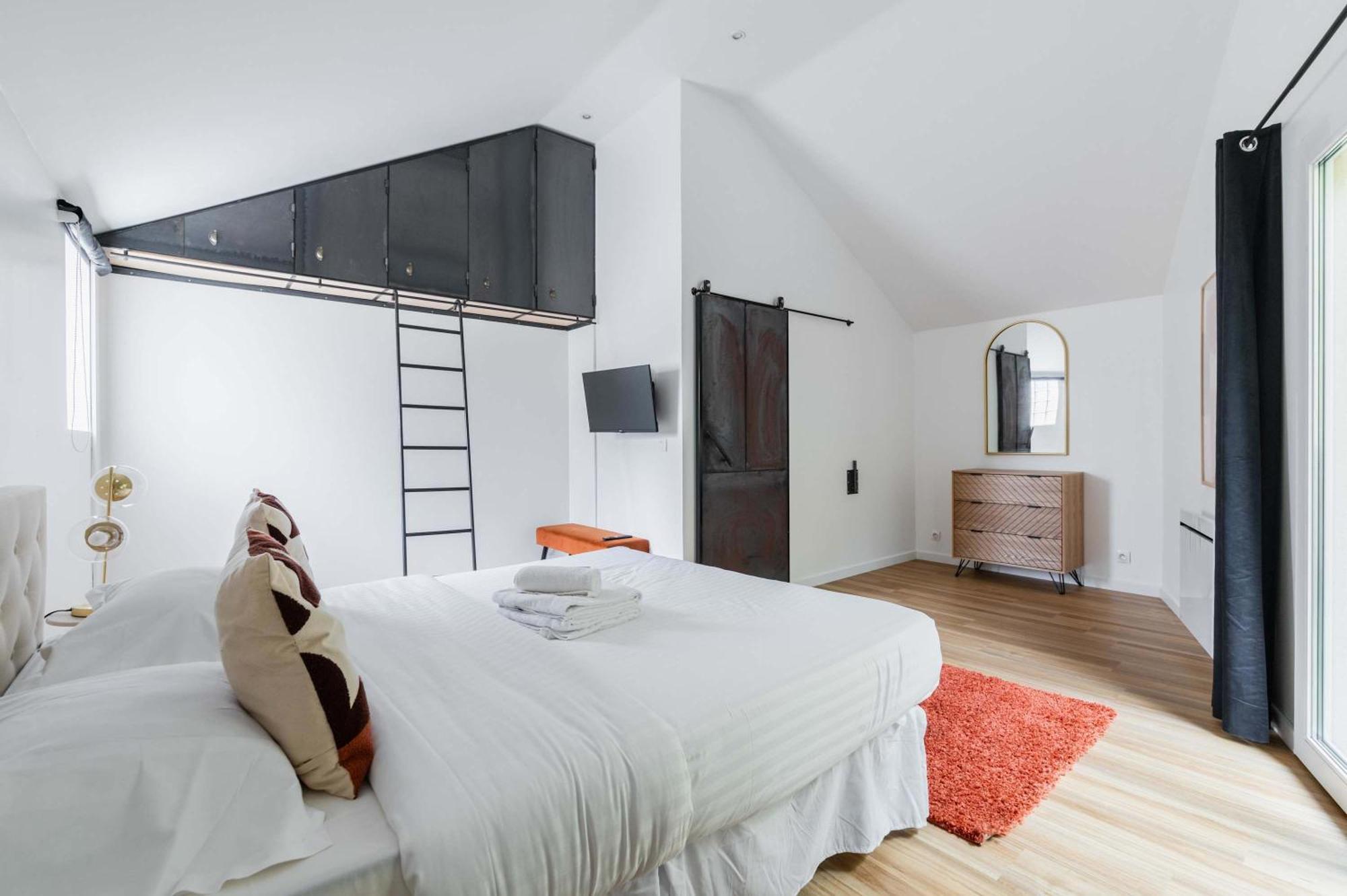 Villa Romainville Paris Pour 8 Personnes - Flat-Guest Exterior foto
